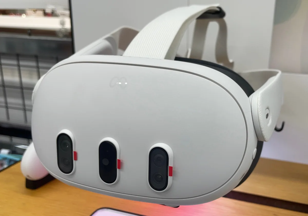 Meta Quest 3 virtual-reality headset